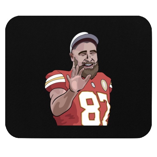taylorr Swift Travis Kelce iii Mouse Pads