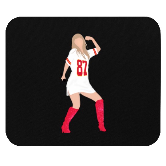 taylorr Swift x Travis Kelce Jersey (V4) Mouse Pads