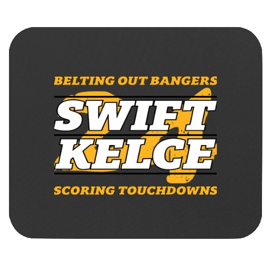 taylorr Swift and Travis Kelce - Kelce Swift 2024 Mouse Pads