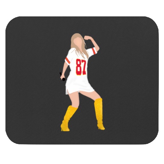 taylorr Swift x Travis Kelce Jersey (V3) Mouse Pads