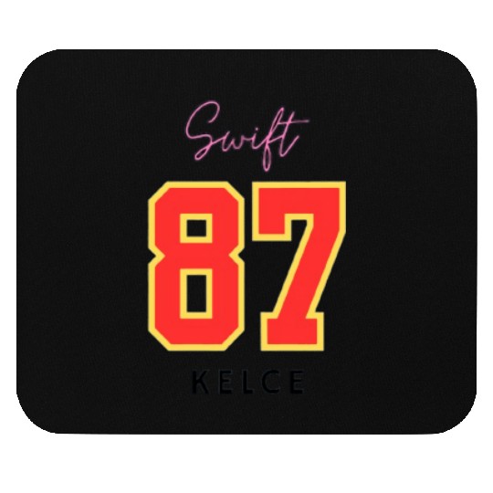 taylorr Swift 87 Travis Kelce Mouse Pads