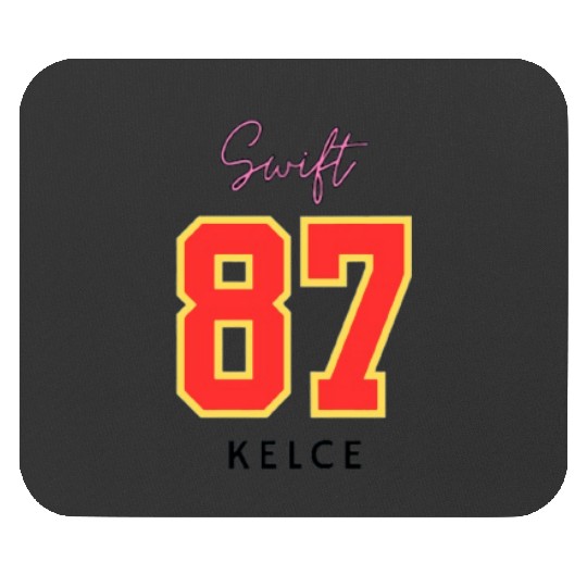 taylorr Swift 87 Travis Kelce Mouse Pads