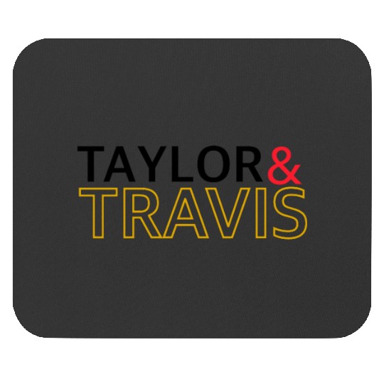 taylorr swift and Travis kelce (3) Mouse Pads