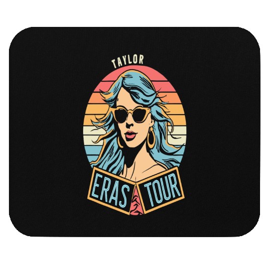 taylorr Swift Eras Tour - A Journey Through Musical Evolution Mouse Pads