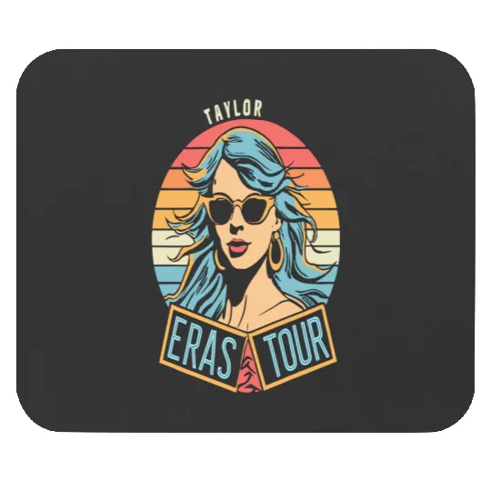 taylorr Swift Eras Tour - A Journey Through Musical Evolution Mouse Pads
