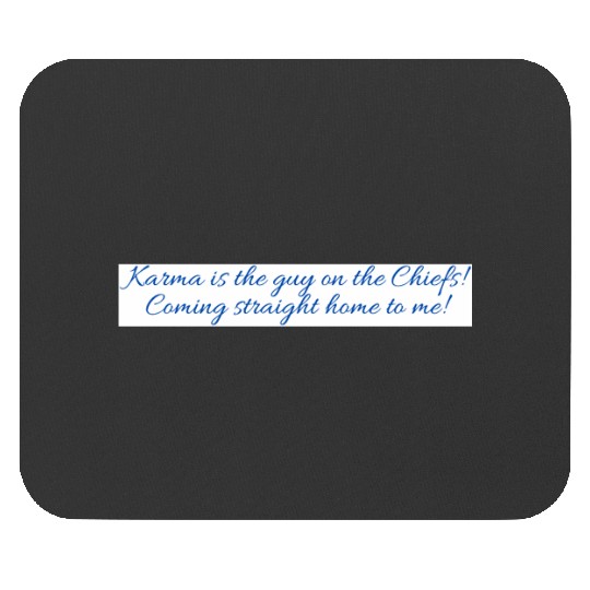 Karma Lyric taylorr Swift Travis Kelce Mouse Pads