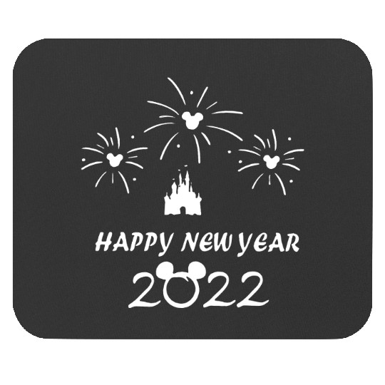 Happy New Year 2022  Disney New Year Fireworks Mouse Pads