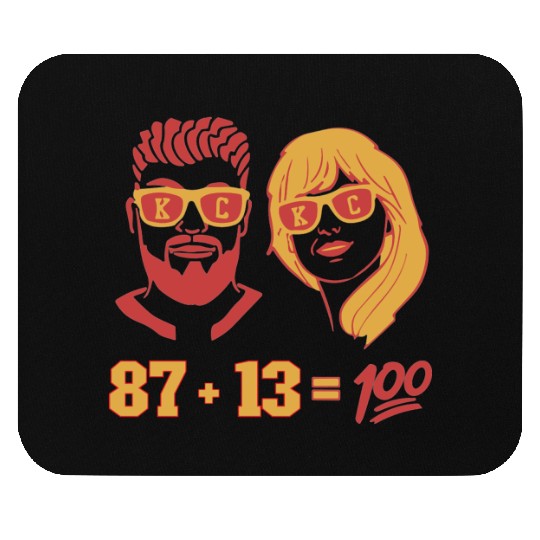 Travis Kelce And taylorr Swift Mouse Pads