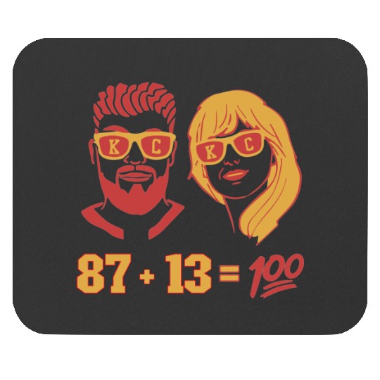 Travis Kelce And taylorr Swift Mouse Pads