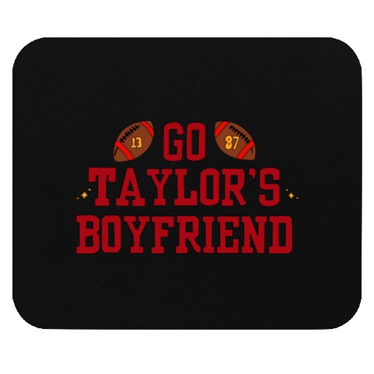 Travis Kelce and taylorr Swift Mouse Pads