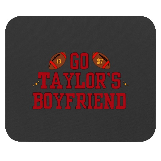 Travis Kelce and taylorr Swift Mouse Pads