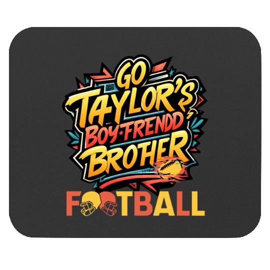 Go Taylorr_s Boyfriend A Hilarious Football Tribute to Taylorr Swift and the Swifts of Kansas Essenti (3) Mouse Pads