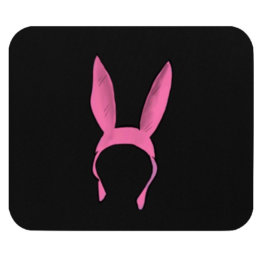 Pink Bunny Hat  Bobs Burgers Inspired   HeckinFarOut Mouse Pads