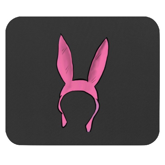 Pink Bunny Hat  Bobs Burgers Inspired   HeckinFarOut Mouse Pads