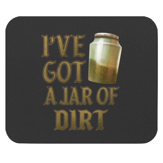 Disney Pirates of the Caribbean I've Got A Jar Of Dirt Mouse Pads, Magic Kingdom Trip Mouse Pads Family Birthday Gift