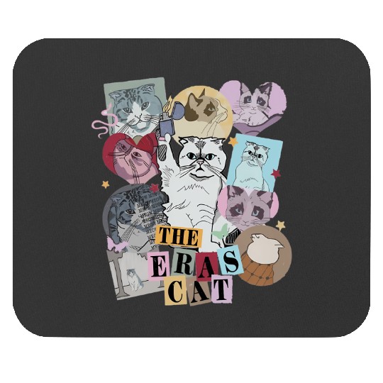 Discover Eras Cat 1506 TaylorSwift The Eras Tour Shirt Taylor version Merch Mouse Pads