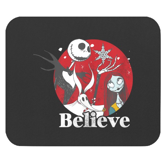 disneys The Nightmare Before Christmas Believe Family Shot Mouse Pads