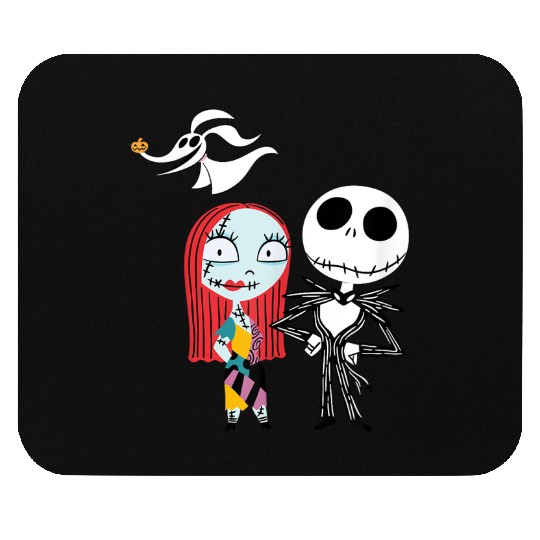 disneys Nightmare Before Christmas Dark Jack Sally Mouse Pads