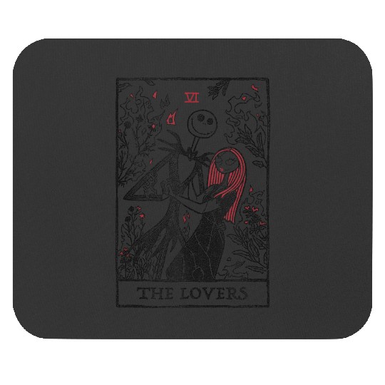 disneys The Nightmare Before Christmas Jack And Sally Tarot Mouse Pads