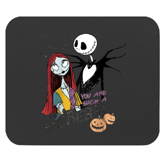 disneys The Nightmare Before Christmas Jack Sally Scream Raglan Mouse Pads