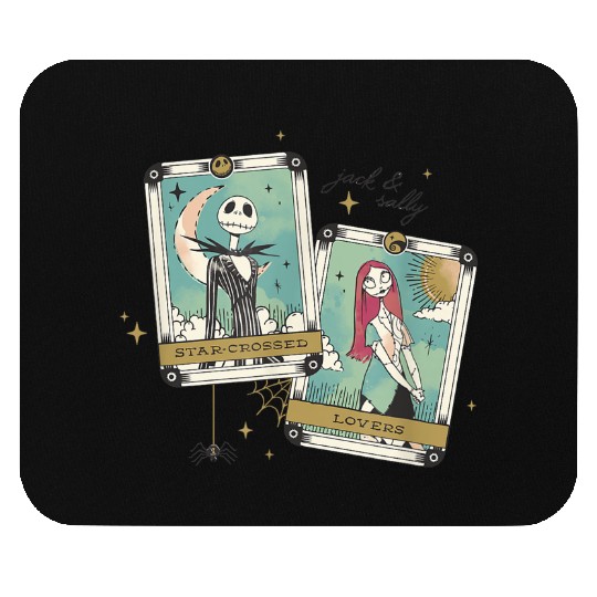 disneys The Nightmare Before Christmas Jack And Sally Tarot Mouse Pads