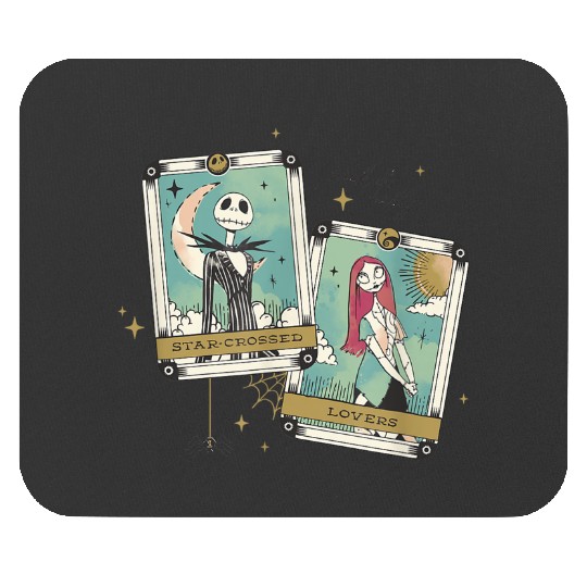 disneys The Nightmare Before Christmas Jack And Sally Tarot Mouse Pads