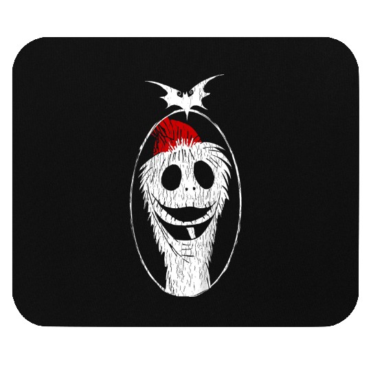 disneys The Nightmare Before Christmas Santa Jack Portrait Mouse Pads