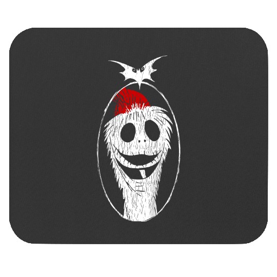 disneys The Nightmare Before Christmas Santa Jack Portrait Mouse Pads