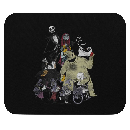 disneys Nightmare Before Christmas Group Portrait Mouse Pads