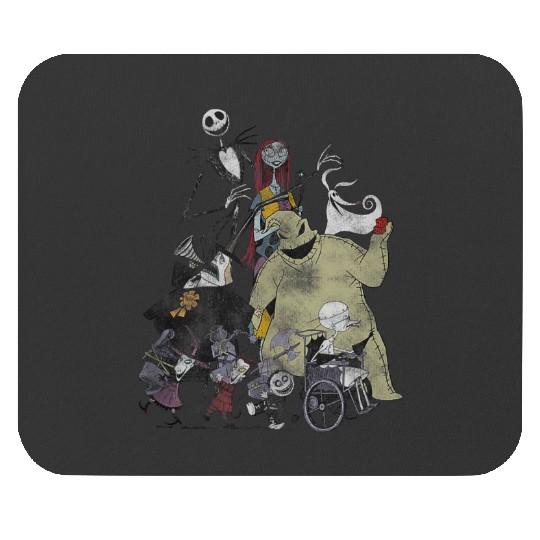 disneys Nightmare Before Christmas Group Portrait Mouse Pads