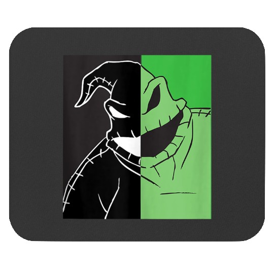 disneys The Nightmare Before Christmas Oogie Boogie Split Mouse Pads