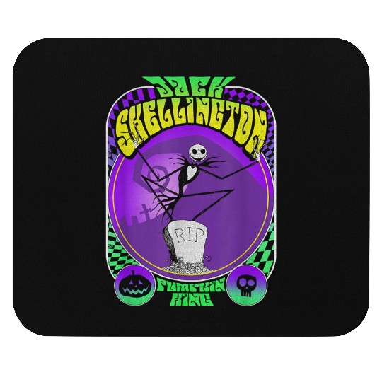 disneys Nightmare Before Christmas Retro Jack Skellington Mouse Pads