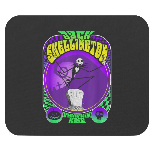 disneys Nightmare Before Christmas Retro Jack Skellington Mouse Pads