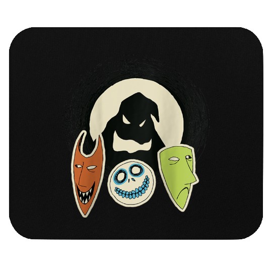disneys The Nightmare Before Christmas Oogie Boogie Friends Raglan Mouse Pads