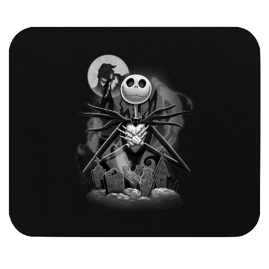 disneys Nightmare Before Christmas Jack Night Scene Mouse Pads