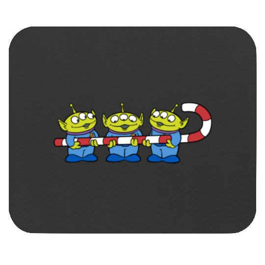 disneys pixars Toy Story Aliens Candy Cane Christmas Mouse Pads