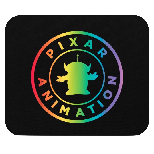 disneys pixars Toy Story Alien Rainbow Pride Badge Mouse Pads