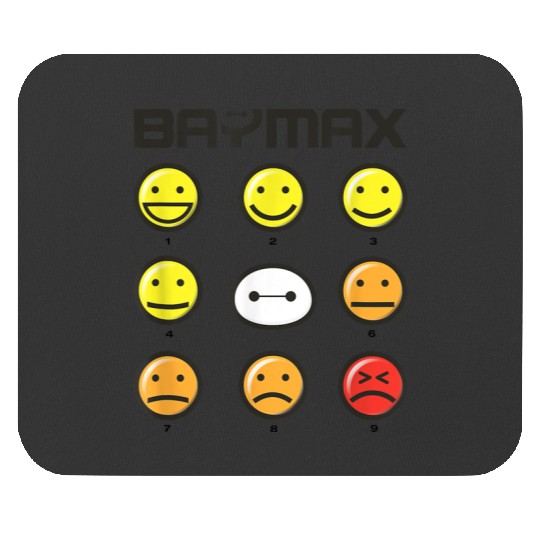 disneys Big Hero 6 Baymax 1 9 Levels Of Pain Array Mouse Pads