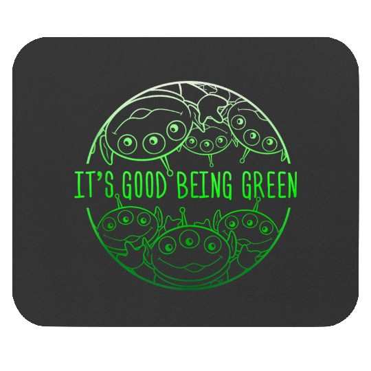 disneys pixars Toy Story Pizza Aliens Good Being Green Mouse Pads