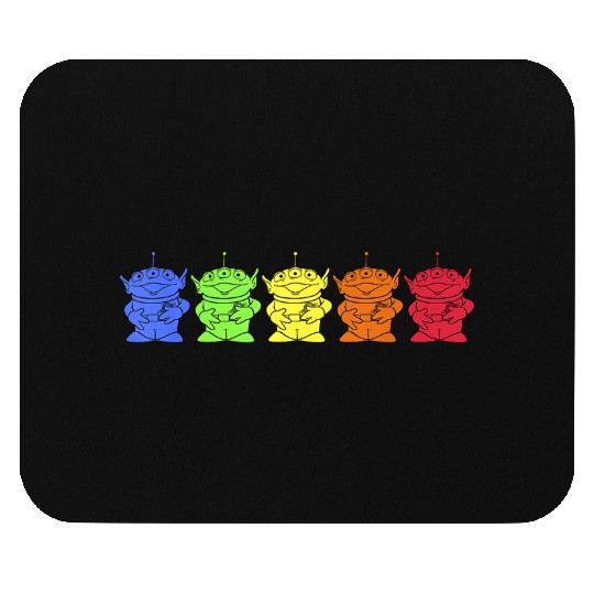 disneys pixars Toy Story Aliens Rainbow Lineup Mouse Pads