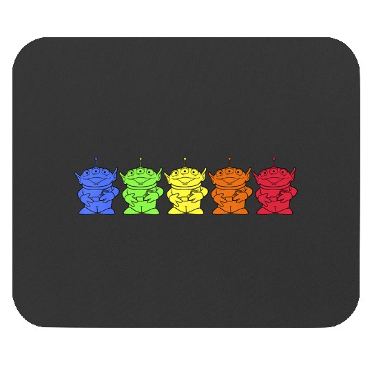 disneys pixars Toy Story Aliens Rainbow Lineup Mouse Pads