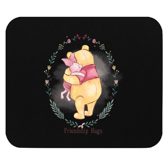 disneys Pooh Bear Piglet Friendship Hugs Mouse Pads