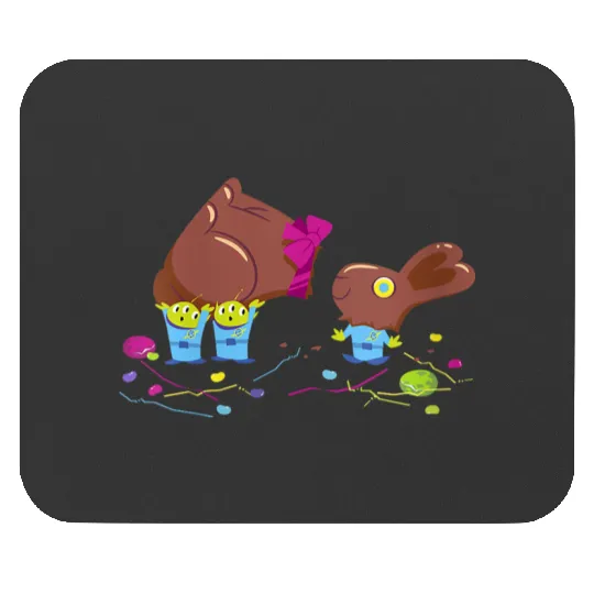 disneys pixars Toy Story Aliens Chocolate Easter Bunny Treat Mouse Pads