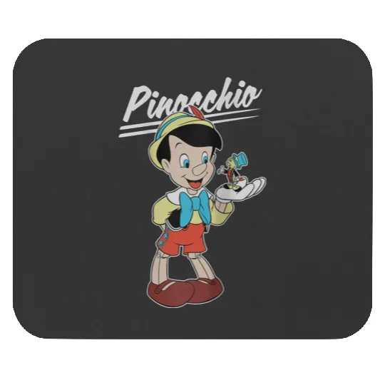 disneys Pinocchio And Jiminy Cricket Raglan Mouse Pads