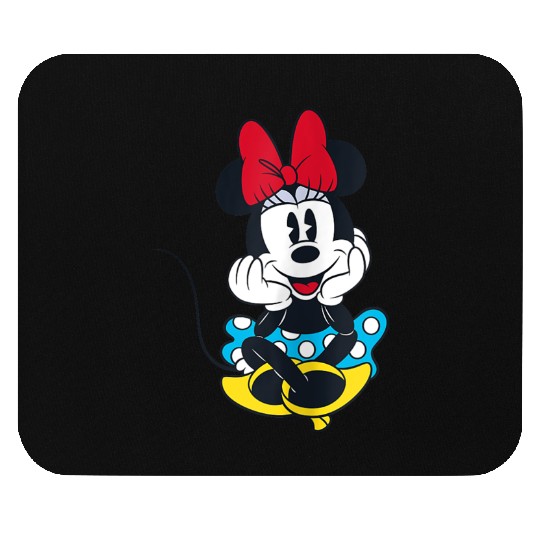 disneys Smiling Minnie Mouse Raglan Mouse Pads