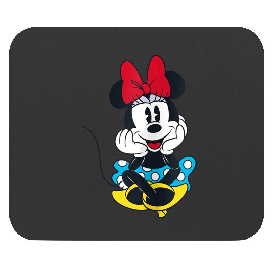 disneys Smiling Minnie Mouse Raglan Mouse Pads