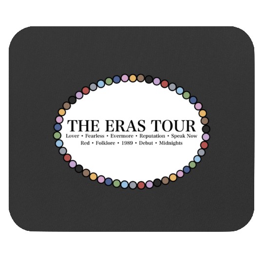 Discover The Eras Tour Friendship Bracelet Sticker Mouse Pads