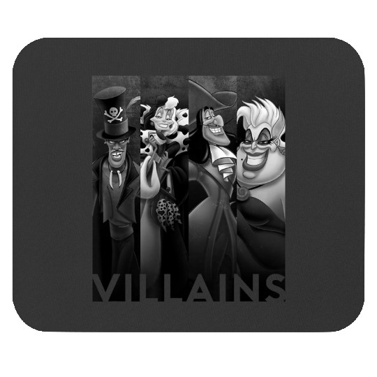disneys Villains Ursula Cruella Captain Hook Dr Facilier Mouse Pads
