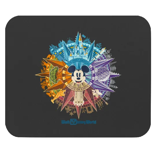 Walt disneys World 50th Anniversary Mickey Mouse Mouse Pads