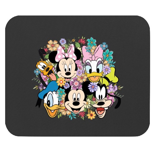 Disney Epcot Flower And Garden Festival Shirt, Floral Mickey And Friends Shirt Mouse Pads